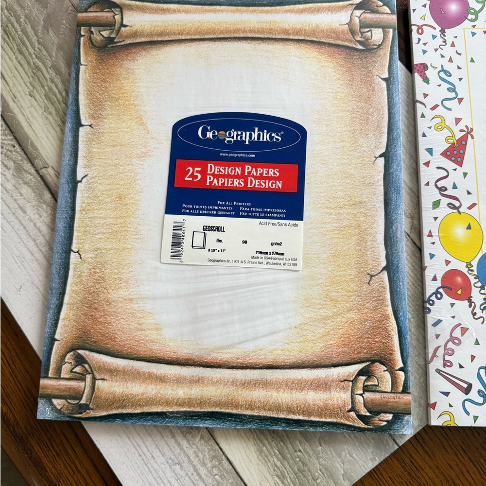 Decorative Photo Print Paper Set - Multicolor - Picture 7 of 7